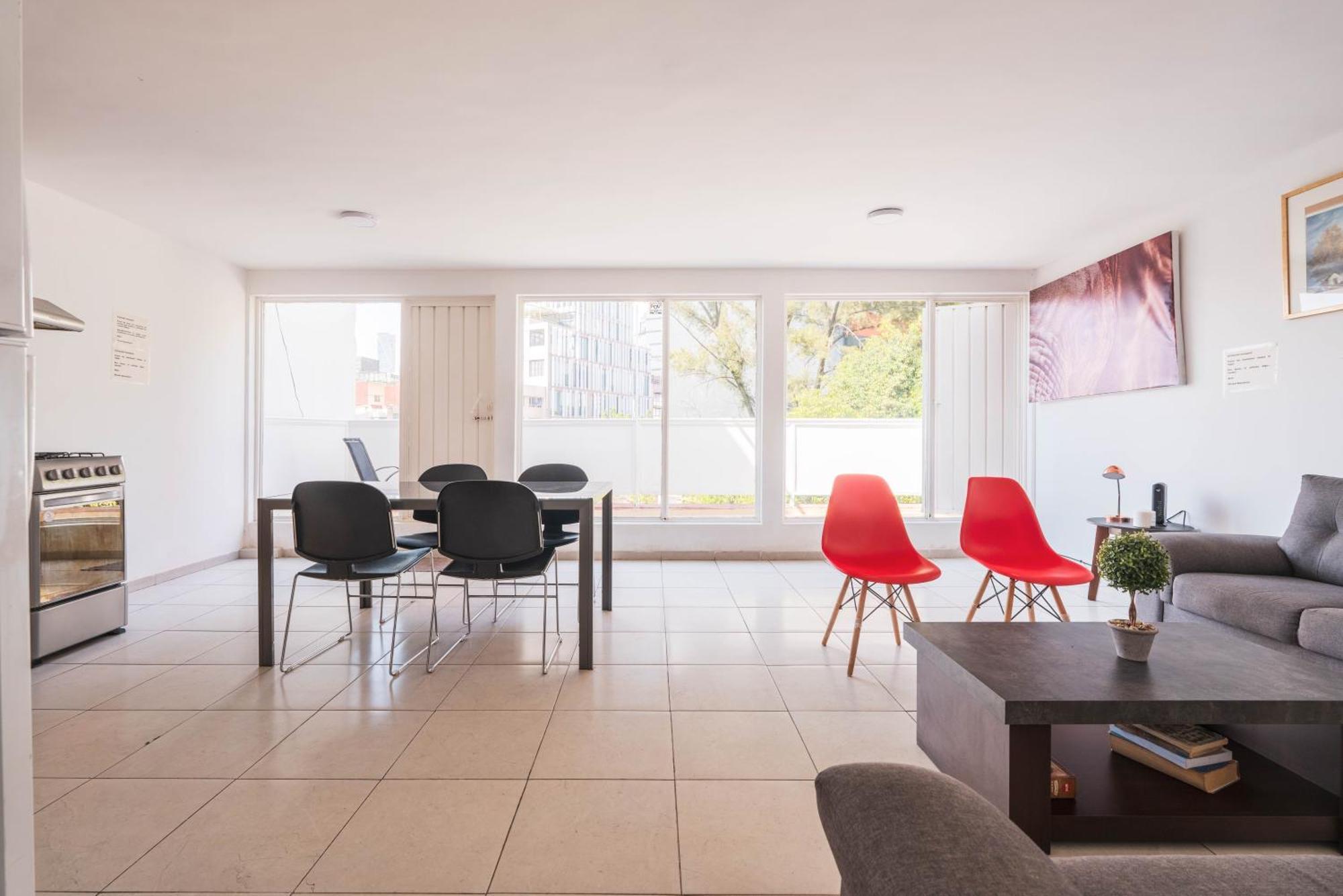 Habitacion Privada En Coliving, Super Ubicacion Mexiko-Stadt Exterior foto